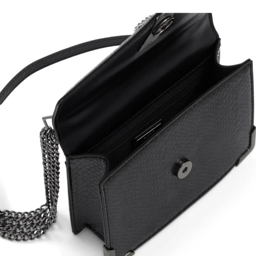 Aldo Pippirx Womens CrossBody Bag Black - Picture 4 of 12